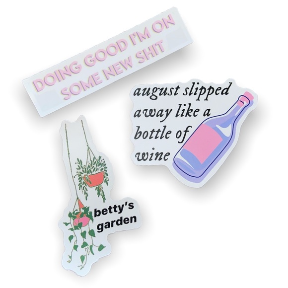 Taylor Swift Folklore Stickers - Picture 2 of 3